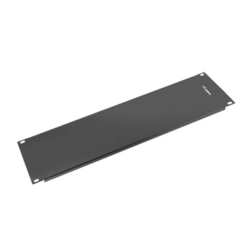 Lanberg 19" 3U takaró panel, fekete