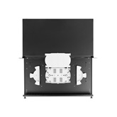 Lanberg 19" optikai patch panel 12xSC duplex / 12xLC quad fekete