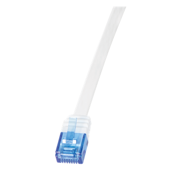 LogiLink CP0136 Cat5e lapos patch kábel - Fehér - 3m