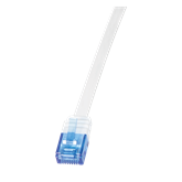 LogiLink CP0138 Cat5e lapos patch kábel - Fehér - 7,5m