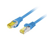 Lanberg Patch kábel CAT.6a S/FTP LSZH 1.5m kék, réz