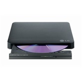 ODD Külső DVD író LG GP50NB40 Dobozos Ultrakeskeny - Fekete