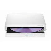 ODD Külső DVD író LG GP50NW4 Dobozos Ultrakeskeny - Fehér