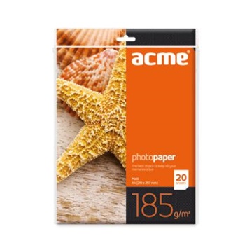 PAP Acme Fotópapír A4 185g 20lap/csomag Matt
