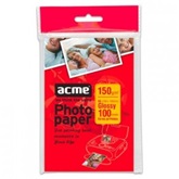 PAP Acme Fotópapír A6 150g 100lap/csomag (10*15) Fényes