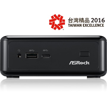 PC-SFF ASRock Beebox Intel® Celeron™ - N3000/B/BB Fekete
