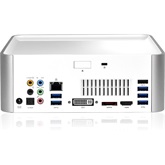 PC-SFF ASRock Vision HT 420D-4G1T/W Ezüst/fehér - NO OS