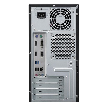 PC ASUS - D320MT-57400001D - Fekete - Endless - TPM chip - 3 év garancia
