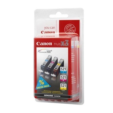 Canon CLI-521 - C-M-Y - Multipack