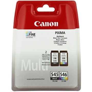Canon PG-545 + CL-546 Multipack - Fekete + színes