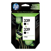 HP 339 - Fekete - Dupla csomag - C9504EE