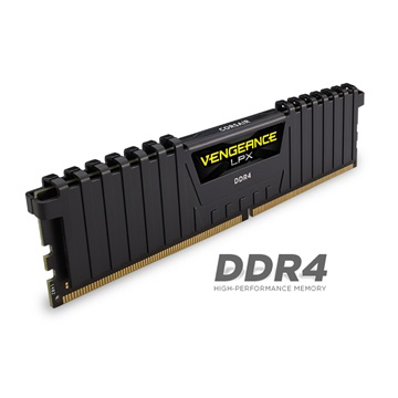 RAM Corsair Vengeance LPX DDR4 2800MHz / 16GB KIT (2x8GB) - Black