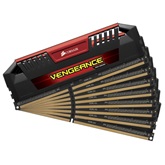 RAM Corsair Vengeance Pro DDR3 2400MHz / 64GB KIT (8x8GB) - Red