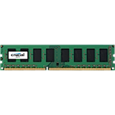 RAM Crucial DDR3 1600MHz / 2GB - CL11 - Dual rank - CT25664BA160B