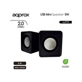 SPK Approx 2.0 appSPX1B Mini hangszóró 5W - Fekete