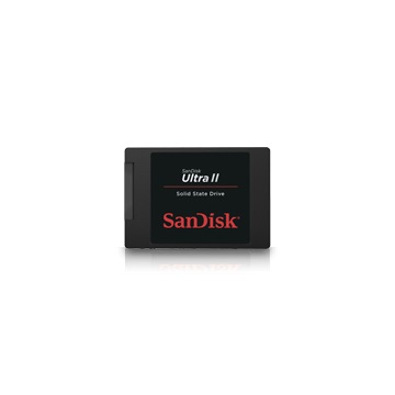 SSD 2,5" SanDisk SATA3 Ultra II - 480GB - SSDHII480GG25