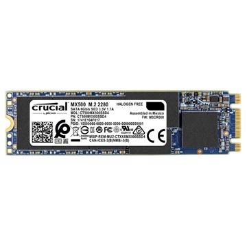 Crucial SSD 500GB MX500 M.2 2280 SATA3