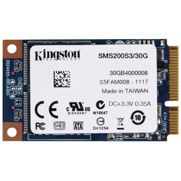 SSD mSATA Kingston mS200 - 30GB - SMS200S3/30G
