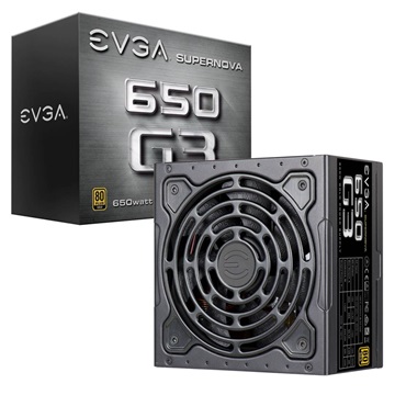 EVGA SuperNOVA 650 G3, 80 Plus Gold 650W, Fully Modular