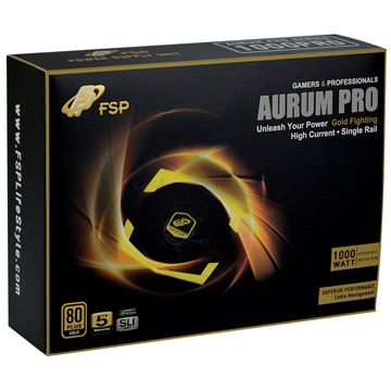 TÁP FSP 1000W 13,5cm Aurum Pro 80+ Gold 1000