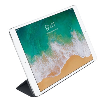 Apple iPad Pro 10,5" bőr kijelzővédő - Szénszürke