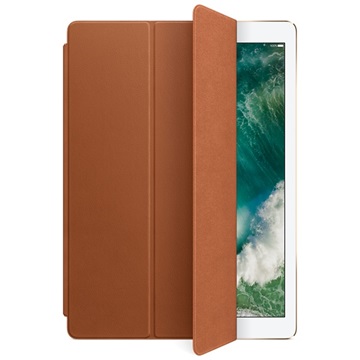 Apple iPad Pro 12,9" bőr kijelzővédő - Vörösesbarna