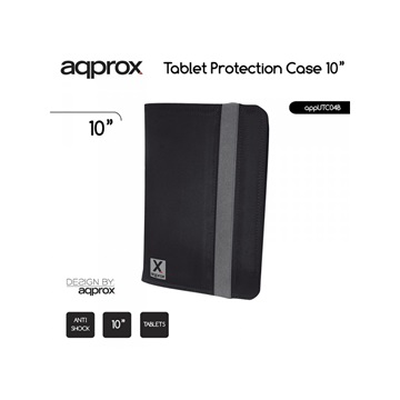 TPK Approx  APPUTC04B 10" Univerzális Tablet tok - Fekete