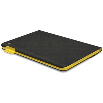 TPK Logitech FabricSkin Keyboard Folio US for iPad Air - Grey / Yellow