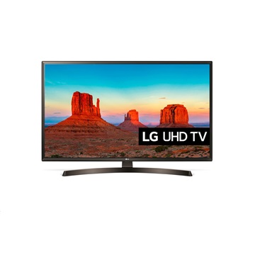 LG  43" LCD UHD LED 43UK6400PLF - Active HDR - Smart - Barna