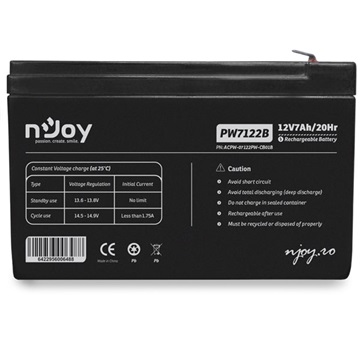 NJOY PW7122B akkumulátor