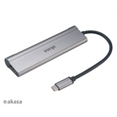 Akasa USB 3.1 Type-C 6-In-1 Dock - AK-CBCA14-18BK