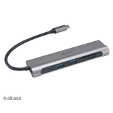 Akasa USB 3.1 Type-C 6-In-1 Dock - AK-CBCA14-18BK