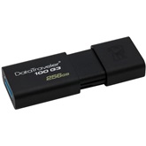 Kingston 256GB USB3.0 Fekete Pendrive - DT100G3/256GB