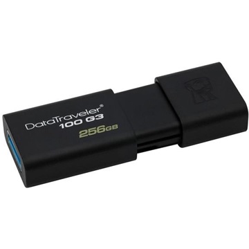 Kingston 256GB USB3.0 Fekete Pendrive - DT100G3/256GB