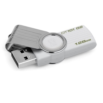 USB Kingston DT101G2 128GB USB2.0 - Fehér