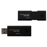 Kingston 64GB USB3.0 Fekete Pendrive - DT100G3/64GB
