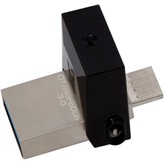 Kingston 64GB microUSB3.0 / USB3.0 Fekete Pendrive - DTDUO3/64GB