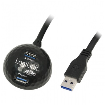LogiLink CU0035 USB 3.0 hosszabbító kábel dokkolóval