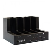 LogiLink QP0021 USB2.0 4x 2,5"/3,5" SATA HDD-hez dokkoló állomás klón funkcióval
