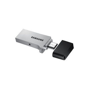 USB Samsung  Duo 128GB USB3.0 + Micro USB Ezüst (MUF-128CB/EU)