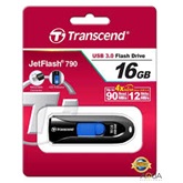 USB Transcend JetFlash 790 16GB - Fekete