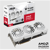 ASUS AMD RX 7800 XT 16GB D6 - TUF-RX7800XT-O16G-WHITE GAMING