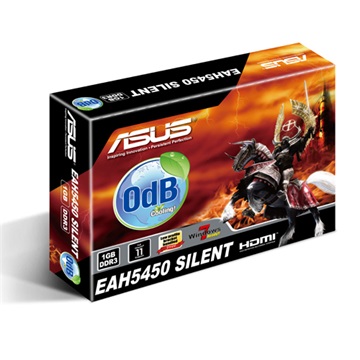 VGA Asus PCIe AMD HD 5450 1GB DDR3 - EAH5450 SILENT/DI/1GD3(LP)