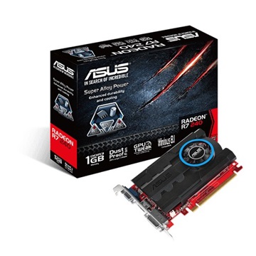 VGA Asus PCIe AMD R7 240 1GB DDR3 - R7240-1GD3