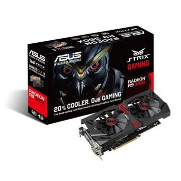 VGA Asus PCIe AMD R9 380X 4GB GDDR5 - STRIX-R9380X-4G-GAMING