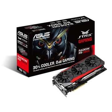 VGA Asus PCIe AMD R9 390X 8GB GDDR5 - STRIX-R9390X-DC3-8GD5-GAMING