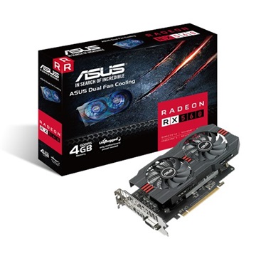 Asus PCIe AMD RX 560 4GB GDDR5 - Radeon RX 560-4G