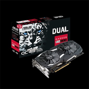 Asus PCIe AMD RX 580 4GB GDDR5 - DUAL-RX580-O4G