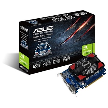 Asus PCIe NVIDIA GT 730 2GB DDR3 - GT730-2GD3