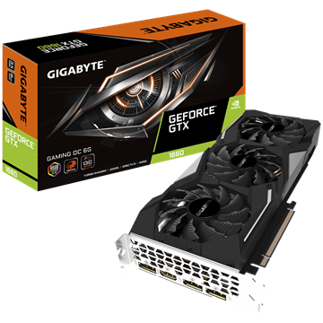 Gigabyte NVIDIA GTX 1660 6GB - GeForce GTX 1660 GAMING OC 6G